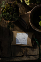 Load image into Gallery viewer, Botanical wax scented hanging decoration in the Greenhouse scent