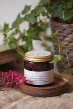 Load image into Gallery viewer, Medium Amber Jar in your choice of scent in a cotton bag