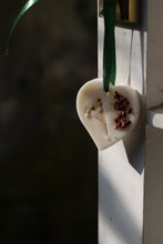 Load image into Gallery viewer, Botanical wax scented hanging decoration in the Greenhouse scent