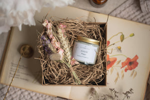 Birth Flower Candle Gft Set