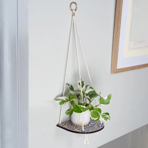 Handmade Botanical Plant Shelf: Large