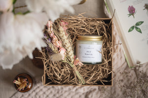 Birth Flower Candle Gft Set