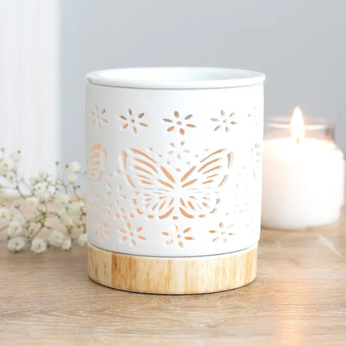 Ceramic Butterfly Wax Melter