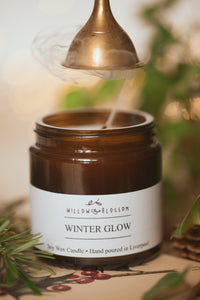 Winter Glow candle