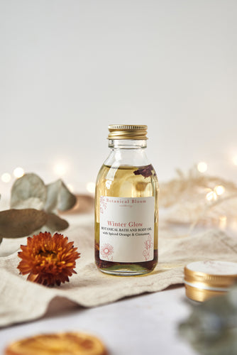 Winter Glow Botanical Bath and body oil