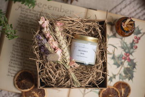 Birth Flower Candle Gft Set