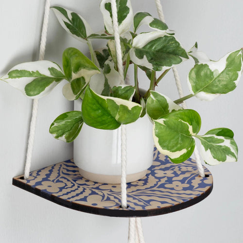 Handmade Botanical Plant Shelf: Small