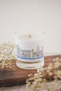 Three Graces Liverpool Candle