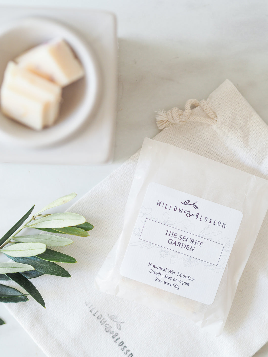 The Secret Garden Botanical Soy Melt bar